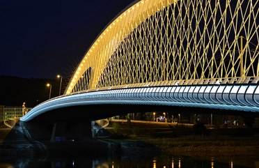 Troja Bridge, Czech Republic Trojský most, Česká republika